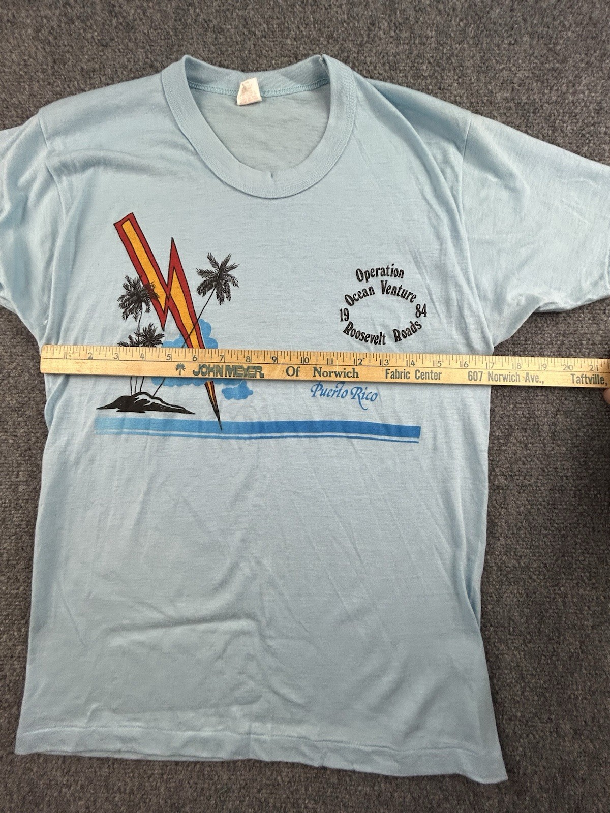 Vintage 1984 Operation Ocean Venture T-Shirt – Signal Artwear – Roosevelt Roads gallery