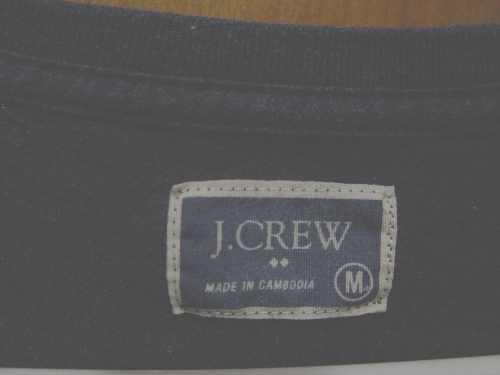 VINTAGE? J Crew Cape Cod Map Graphic T-shirt Blue Size M Made in Cambodia gallery