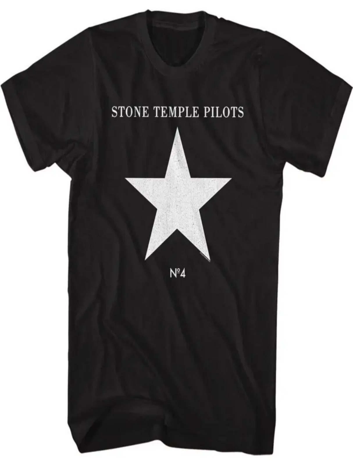 STONE TEMPLE PILOTS NO. 4 CLASSIC BLACK & WHITE T SHIRT – BRAND NEW FREE SHIPPNG