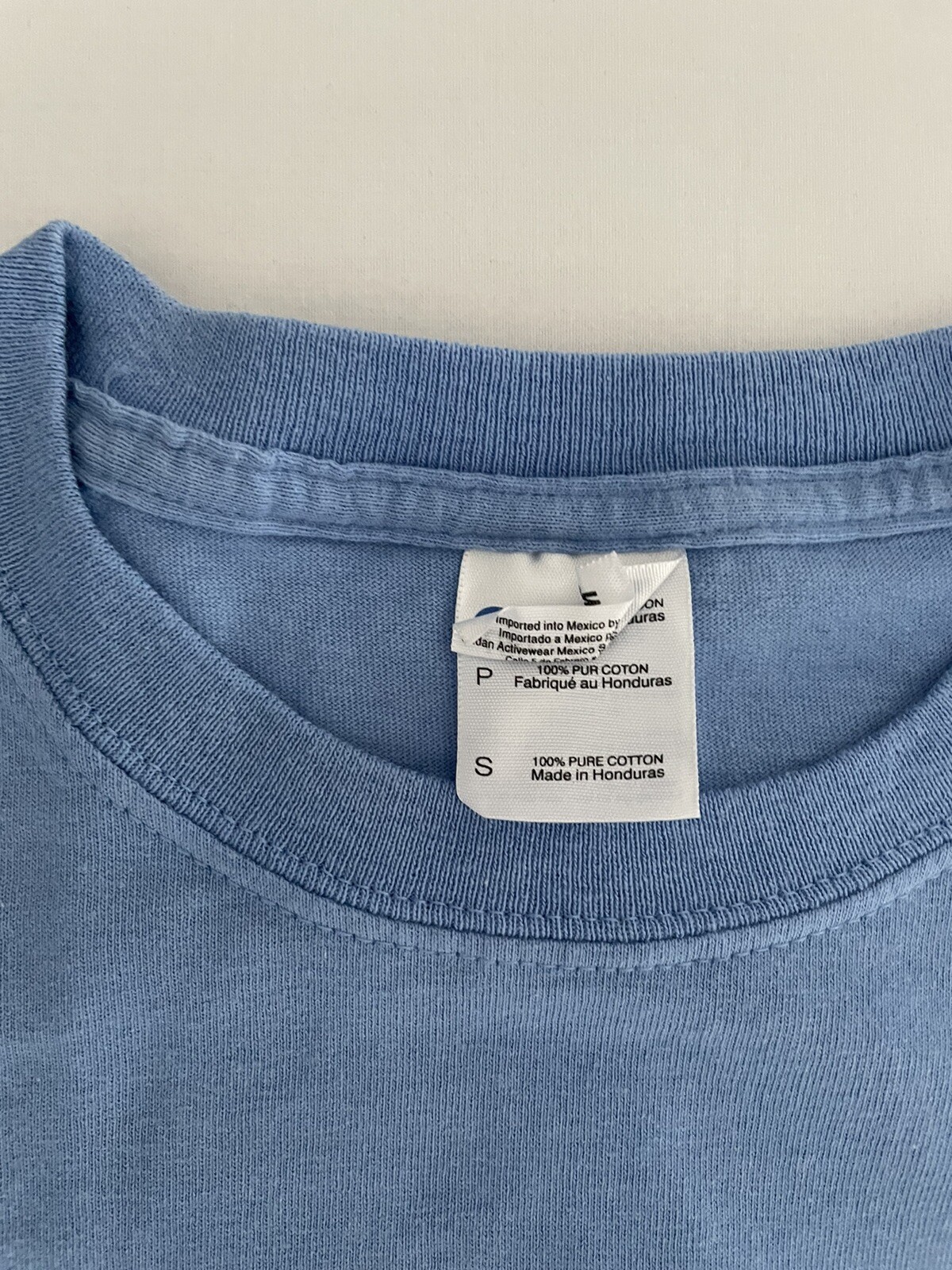 BRAD PAISLEY Concert Shirt Short Sleeve Bonfires & Amplifiers Small S Blue 1223a gallery