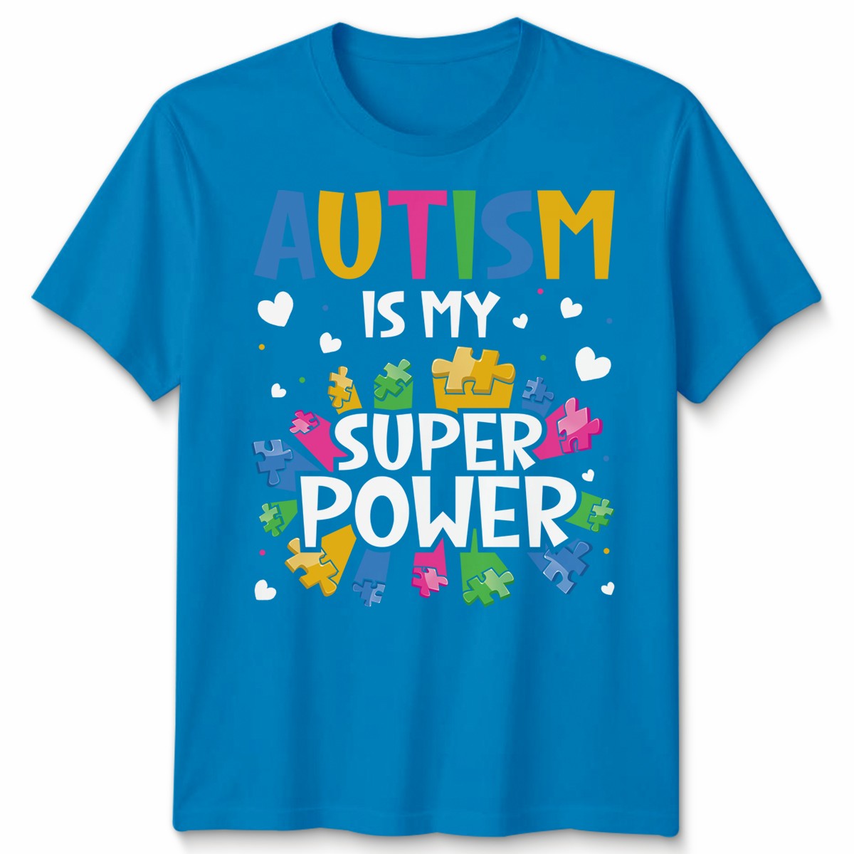 Autism Is My Superpower Autistic Unisex Tshirt gallery