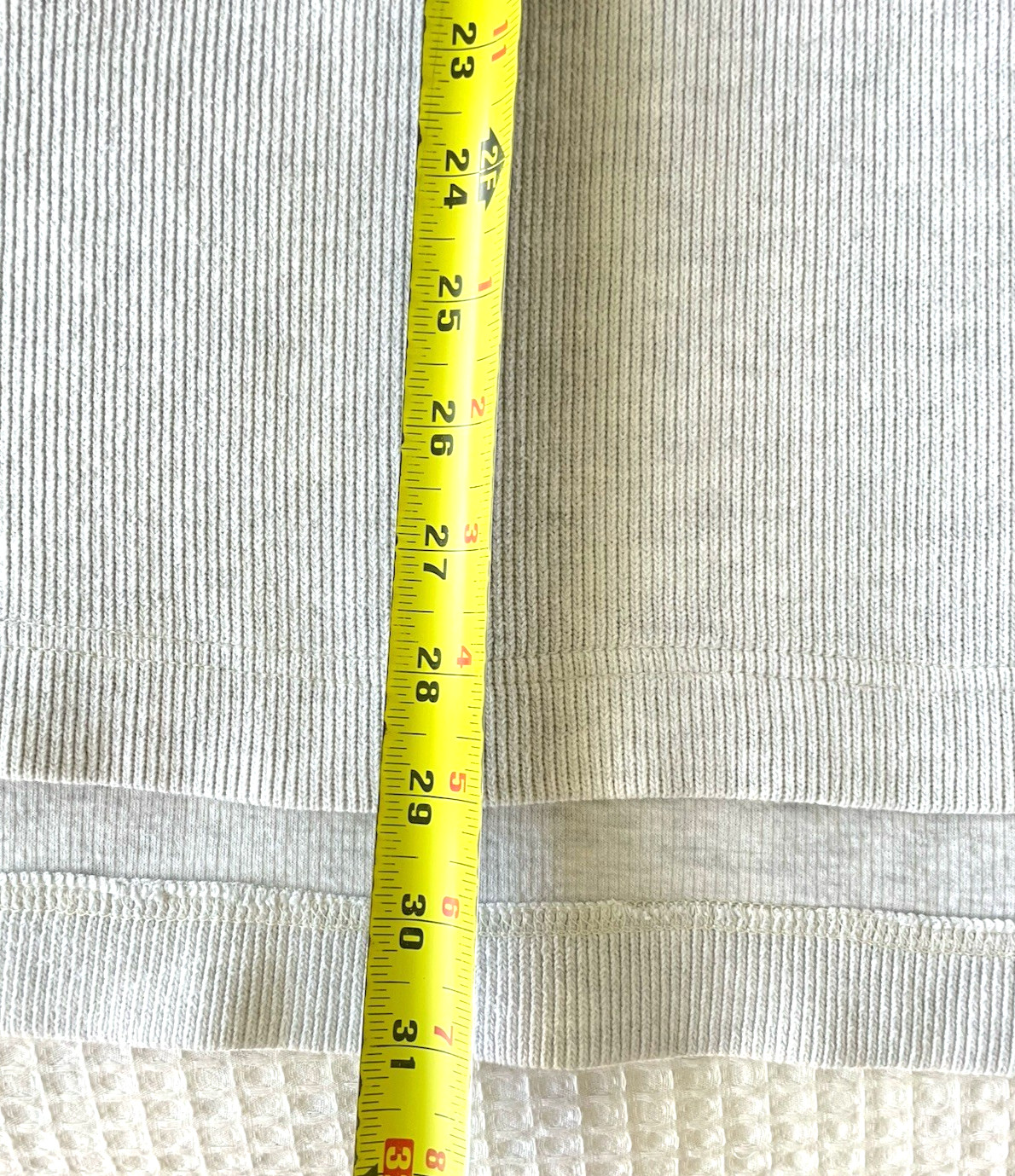 VTG Abercrombie & Fitch Mens Size XL Shirt Ribbed Oversized Henley Sport Jersey gallery