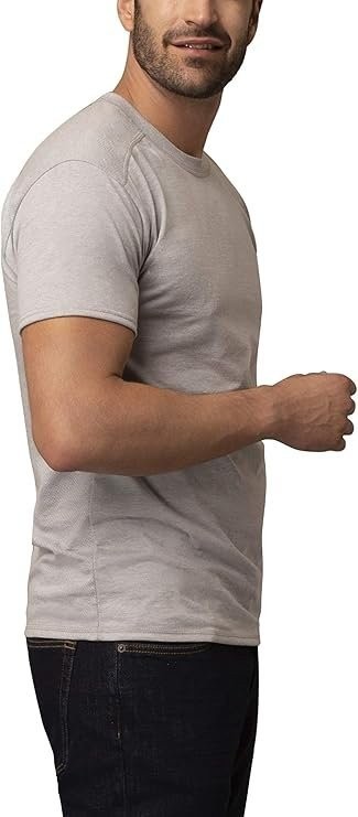 Mens 6-Pack Assorted Crew T Shirts Fruit of the Loom Mystery Colors & Materials gallery