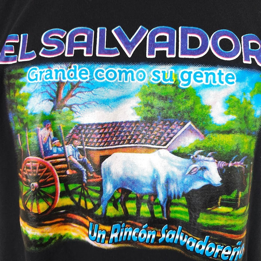 El Salvador T Shirt Mens Size Medium Black Grande Como Su Gente Destination Tee gallery
