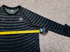 ODLO Base Layer Top Performance Light Fitted Long Sleeve Blackcomb Men’s sz L