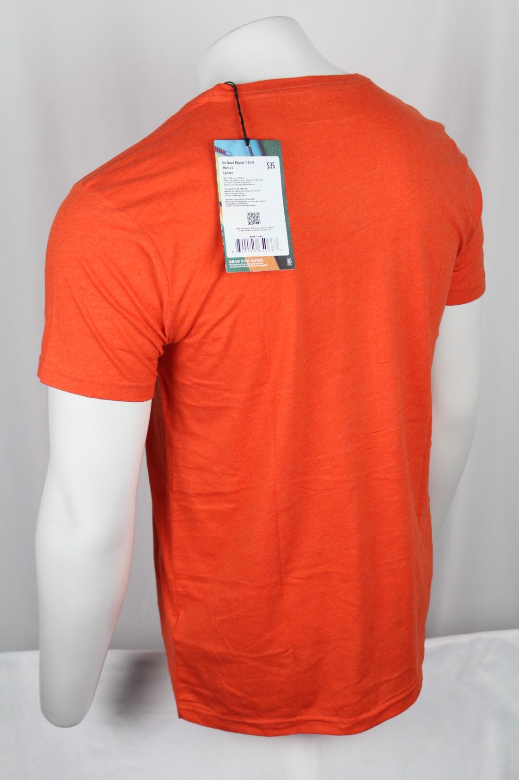 Cotopaxi Men's Do Good Repeat Graphic Short Sleeve T Shirt L Large Canyon Orange gallery