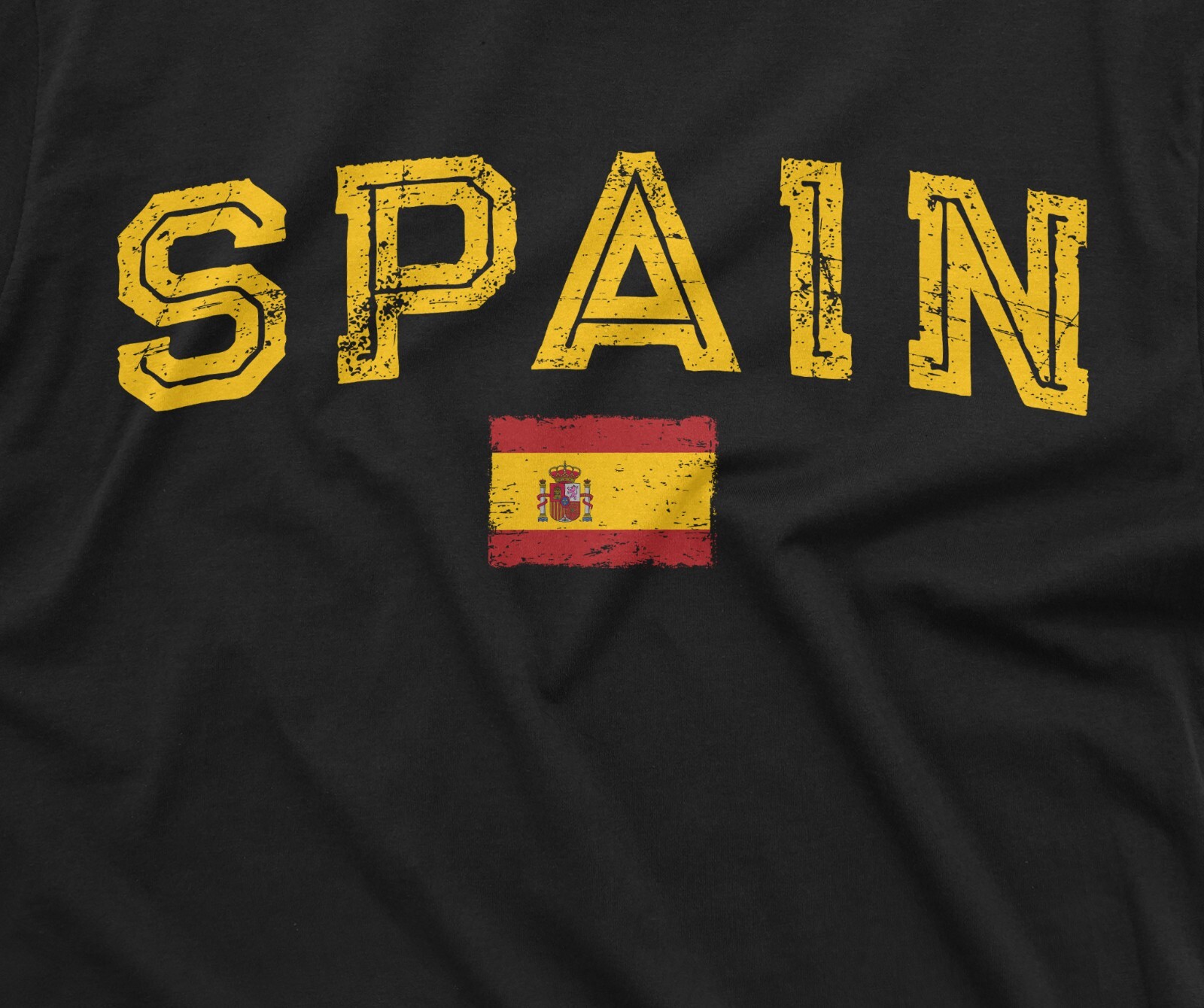 Spain España T-shirt Spanish Flag Coat of arms National Patriotic Tee Shirt Tee gallery