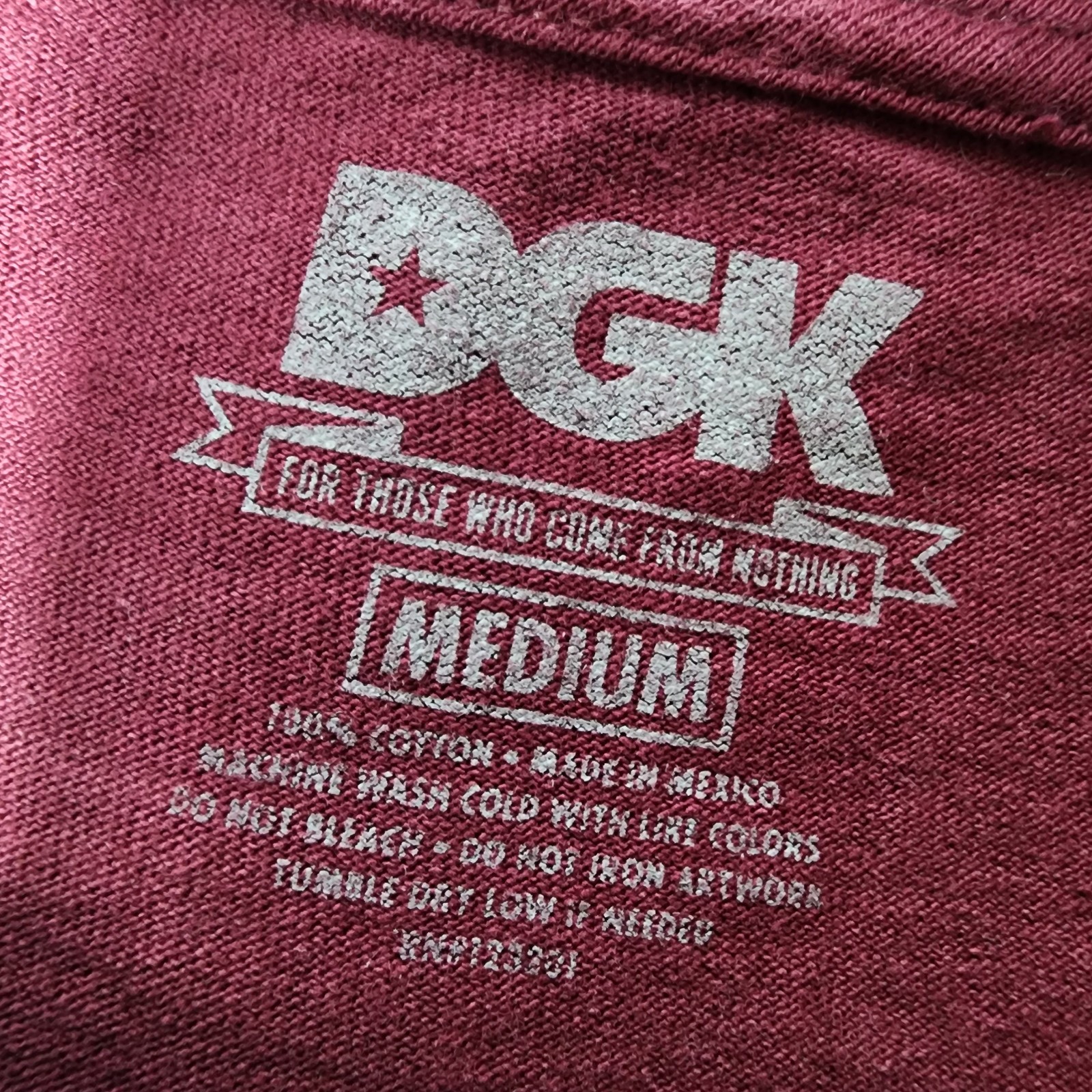 DGK Friday Graphic T Shirt Mens Medium Burgundy Bye Felicia Streetwear Movie Tee gallery