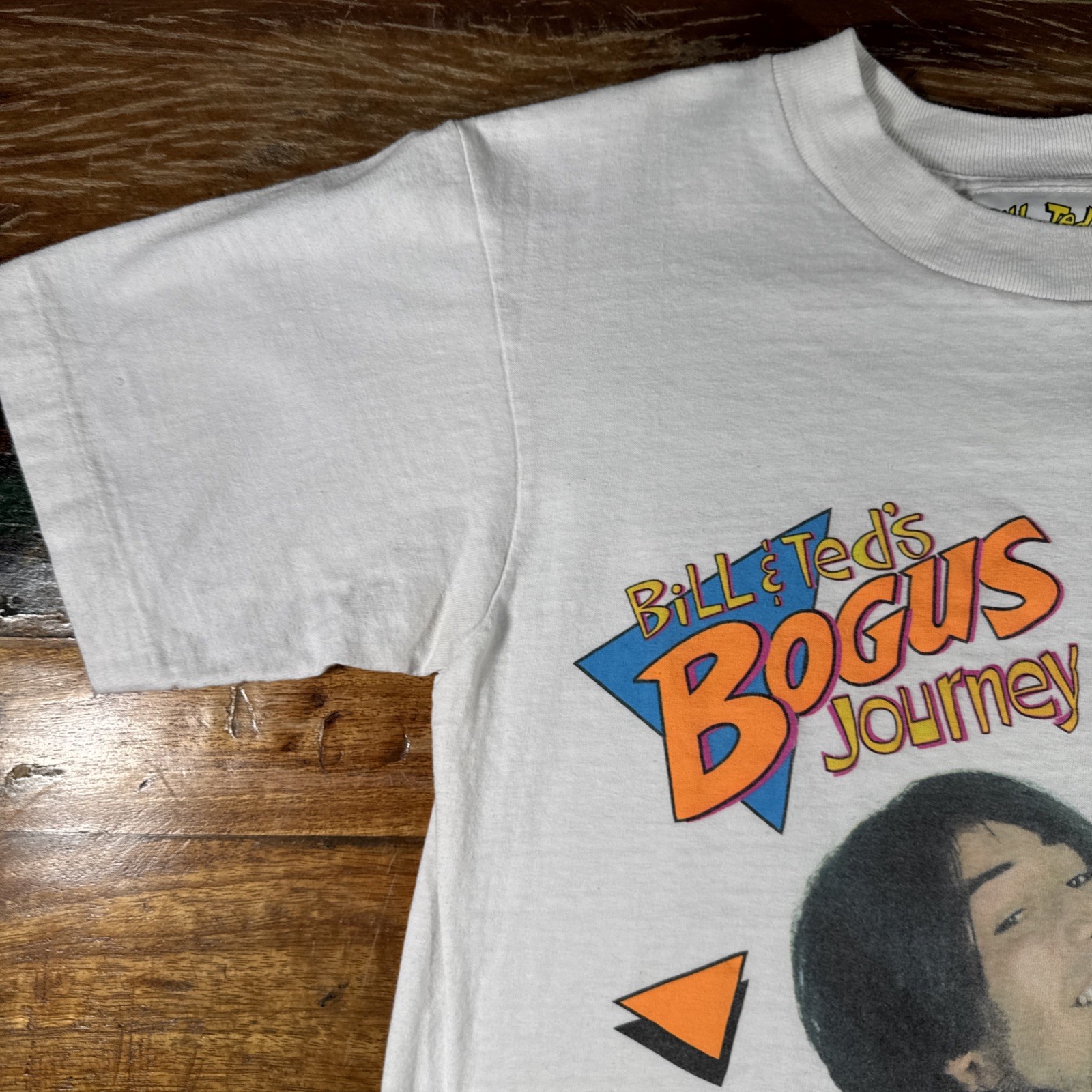 Vintage Bill & Ted Bogus Journey Promo T-Shirt Medium Single Stitch 90s Movie T gallery