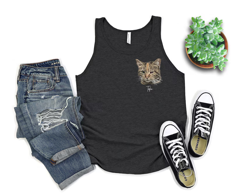 Unisex Custom Dog Pet Tank Top Personalized Dog Gift Idea gallery