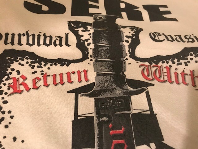SERE Training T-Shirt Survival Evasion Resistance Escape Army Navy Special Ops gallery