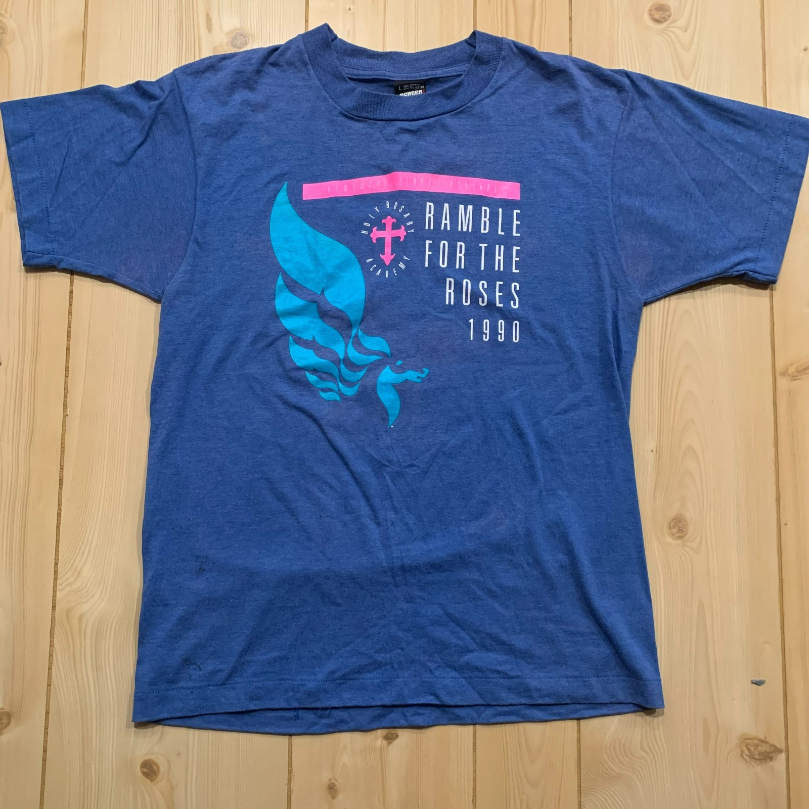 Vintage 90s Kentucky Derby Festival Ramble For The Roses Single Stitch T-Shirt L gallery
