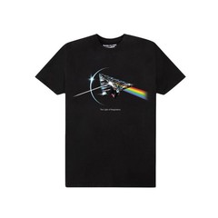 Paper Planes “Colorful Reflection” Short Sleeve Tee (Black) T-Shirt