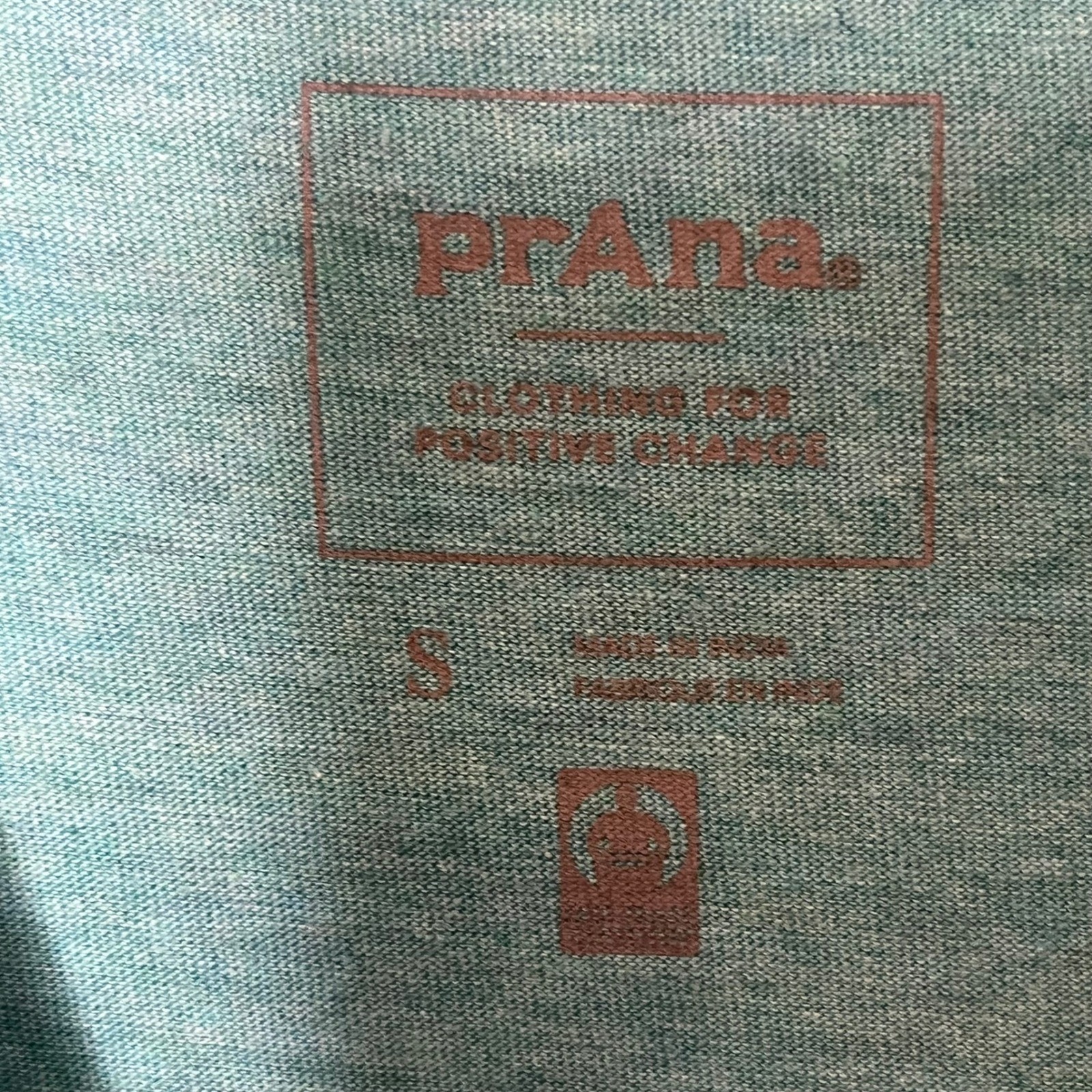 Prana Camp Life Journeyman Graphic T-Shirt Aqua Heather Small gallery