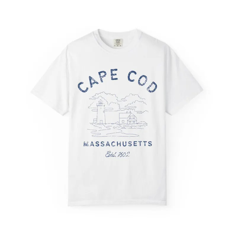Coastal Trendy Beach Ocean Summer Vacation Gift Comfort Tee gallery