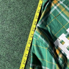 Cakeworthy Stranger Things Flannel Shirt Mens SMALL Hawkins High School Tigers