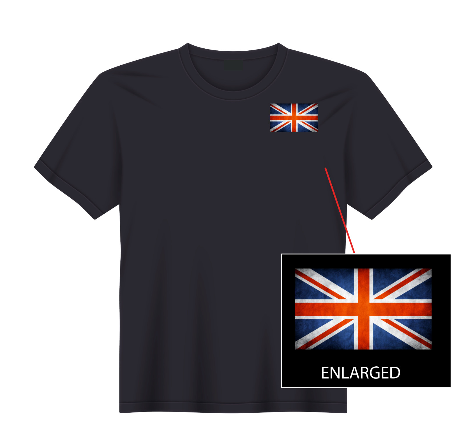 UK United Kingdom England Europe London Ireland Scotland T-Shirt NEW S, M, L, XL gallery