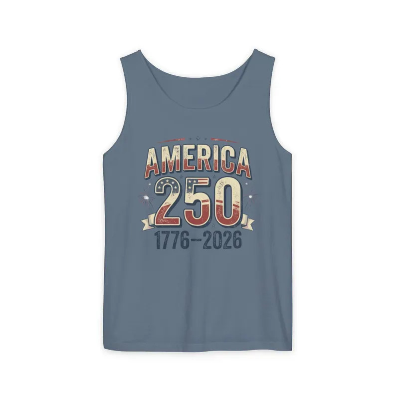 America Patriotic Comfort Tank Top gallery