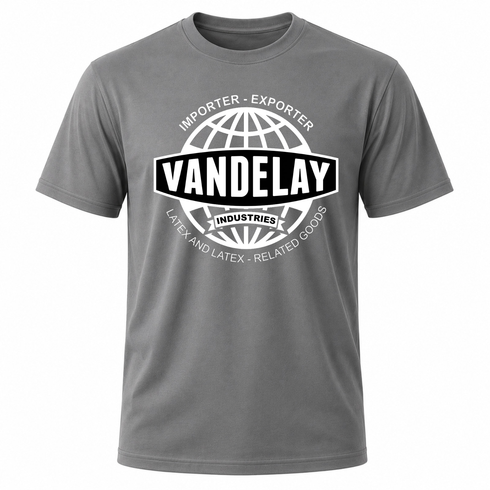 Vandelay Industries Seinfeld TV Show Men’s Charcoal Graphic T Shirt Freeships