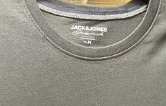 Jack & Jones Don’t Quit Short Sleeve Black Crew Neck T-Shirt Mens Medium New