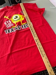 Blue 84 Graphic Tee Large Pixar Texas Tech University Crewneck Mike Wazowski NEW