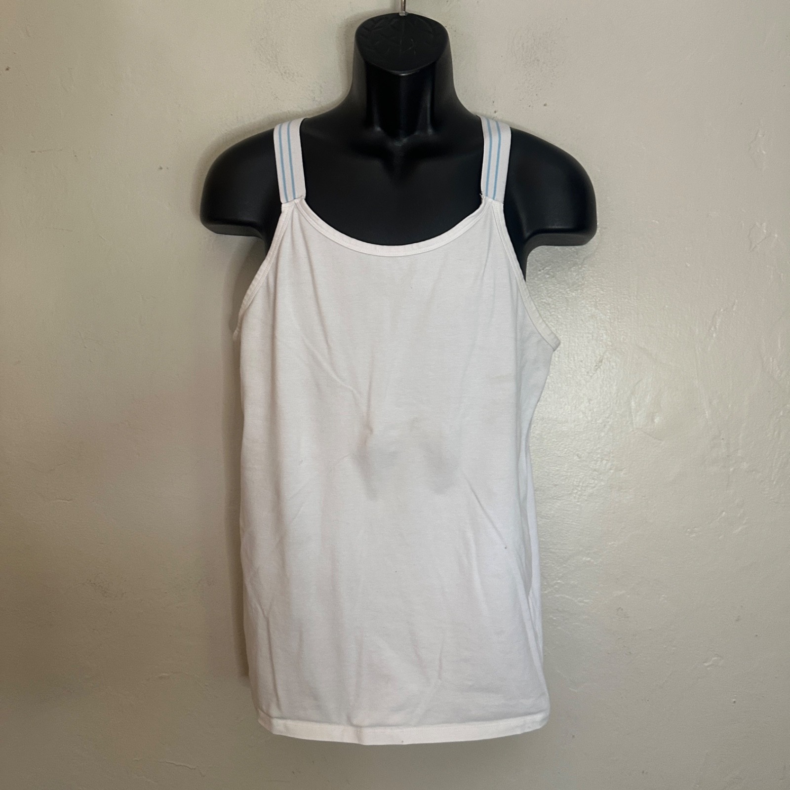 Addicted Thin Strap Tank Top 3XL runs small Gently worn Cotton blend no fabric gallery