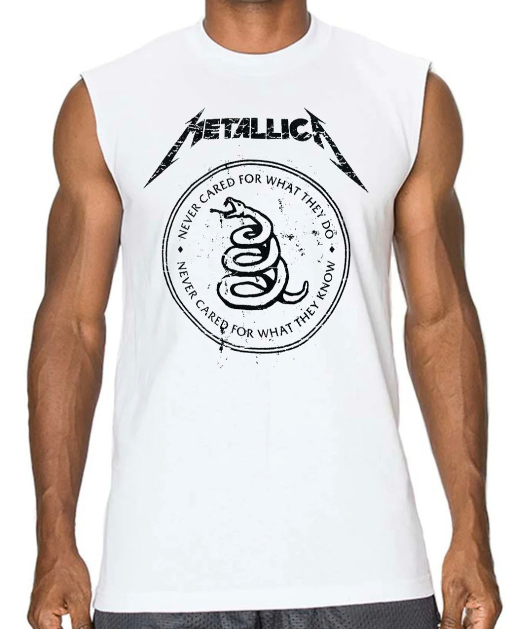 Metallica 'NEM' Heavy Metal Band Men's Muscle Shirts (Multiple Variations) gallery