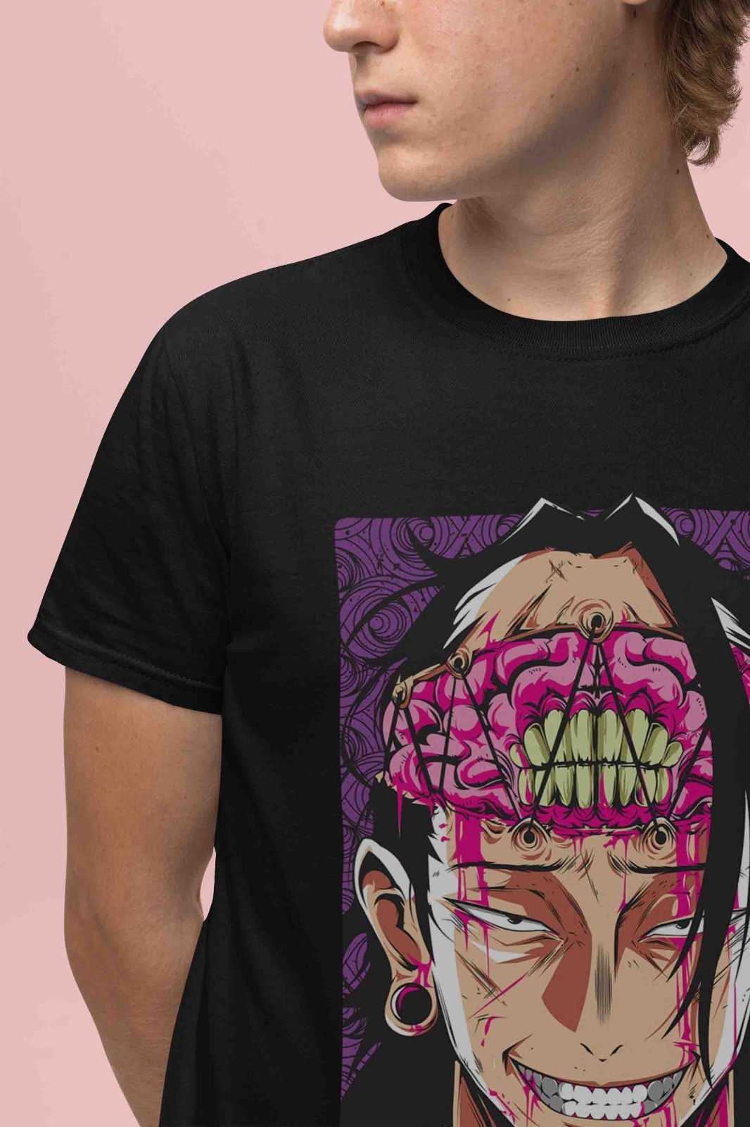 Jujutsu Kaisen Shirt Geto Suguru T-Shirt Sukuna Gojo Tshirt JJK Anime Unisex Tee gallery