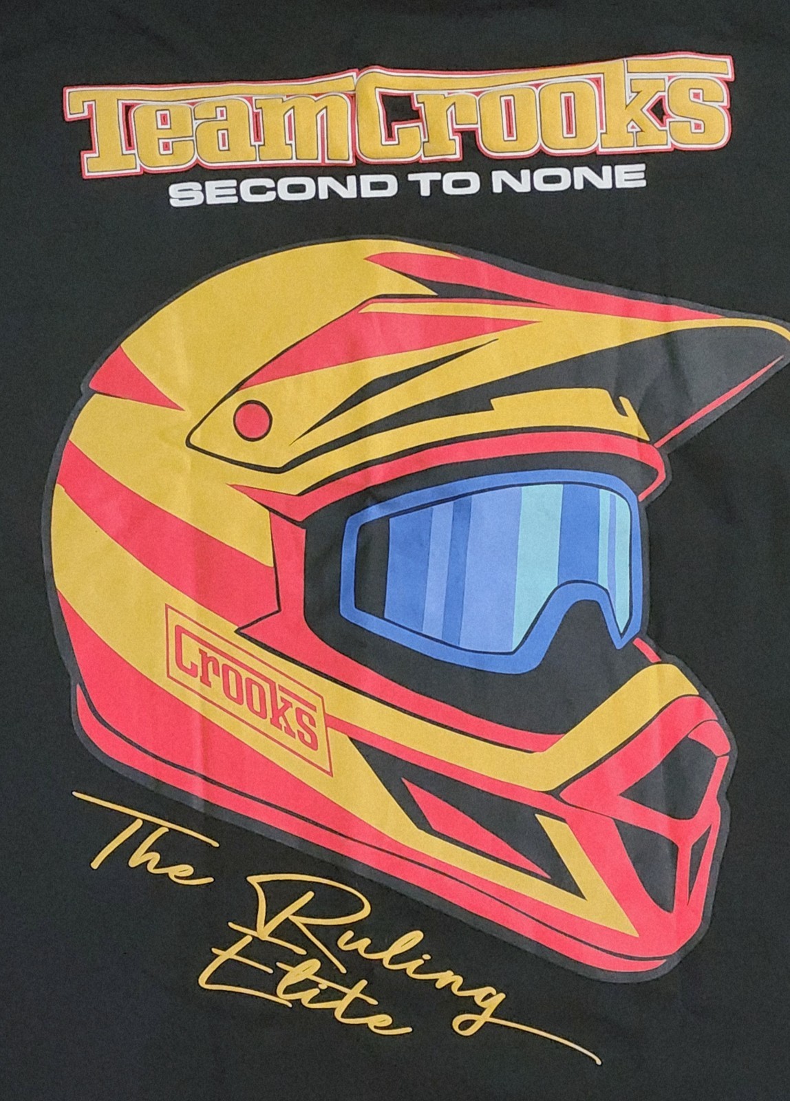Crooks & Castles T-Shirt Men’s Sz XL Crooks Racing Second To None Team Tee