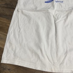 VTG Samsung Phone Solstice Up Your Status Promo T-Shirt Mens M Medium White