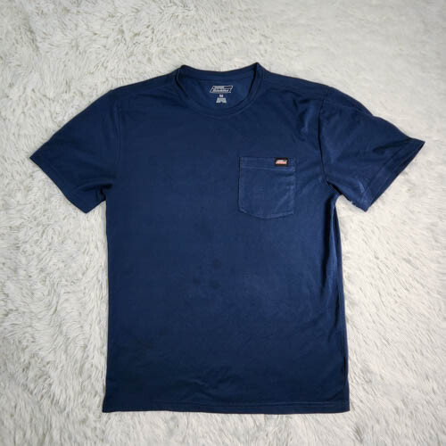 Genuine Dickies Men's Med Navy Blue Short Sleeve T-Shirt gallery