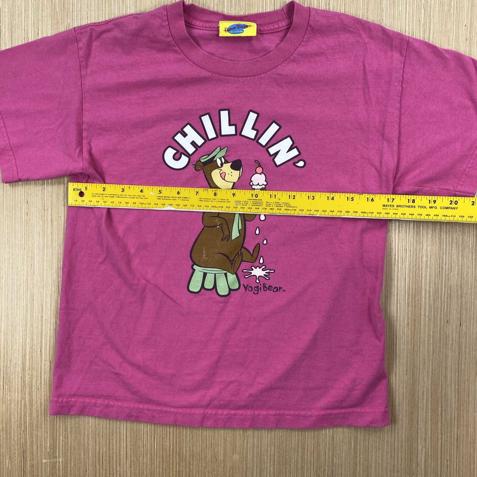 Hanna Barbera Collection Graphic T Shirt Mens X-Small Yogi Bear Chillin 90s Y2K gallery