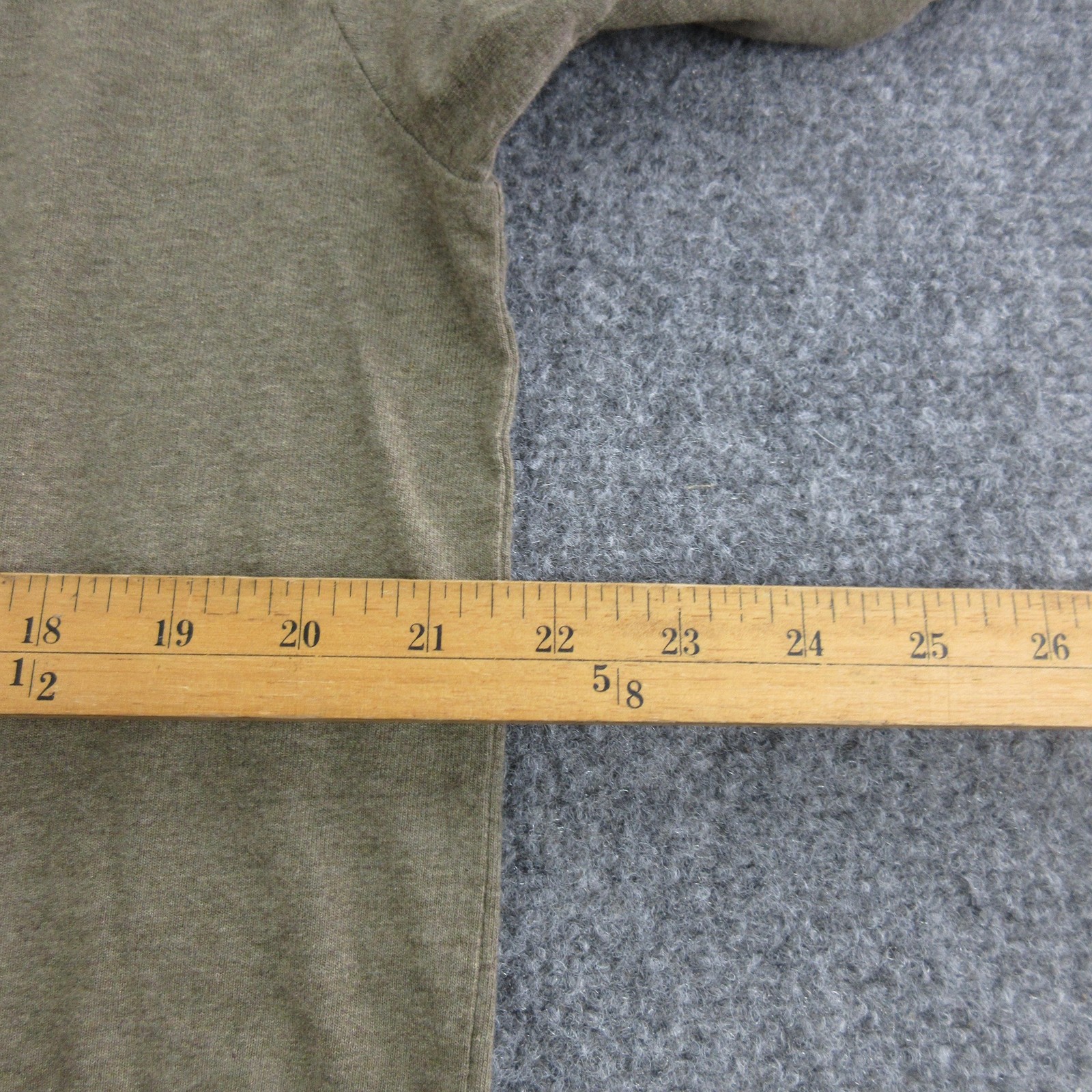 Patagonia Shirt Mens Medium Green Long Sleeve Forge Mark Pocket Responsibili-Tee gallery