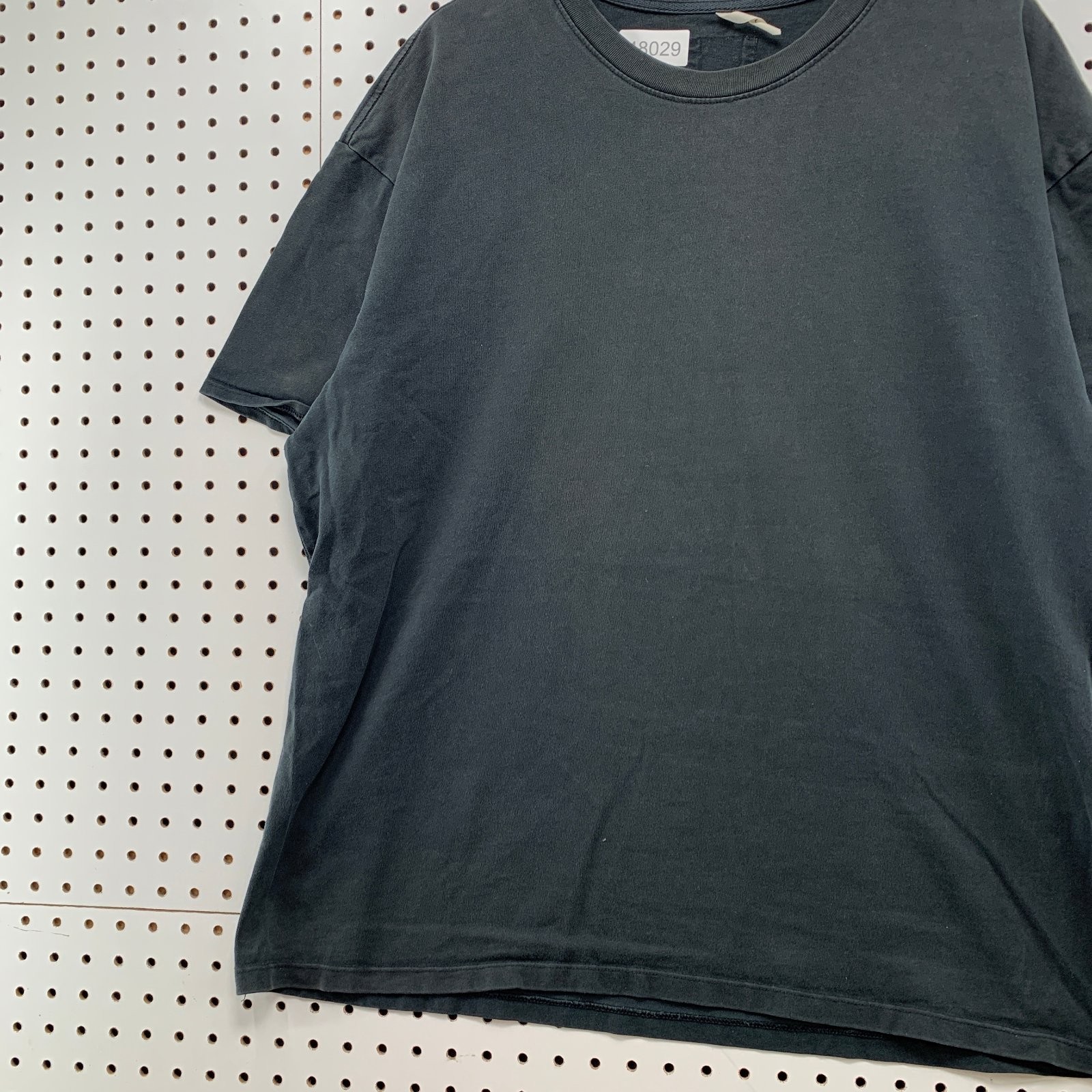 Essential FOG Fear Of God T Shirt Mens Medium Faded Black Oversized gallery