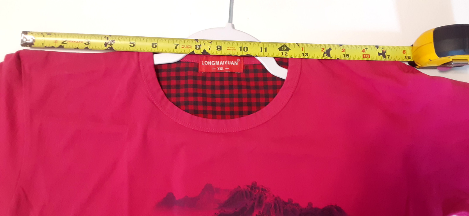 I Climbed the Great Wall T-shirt Red SMALL to MEDIUM (even though tag says XXL gallery