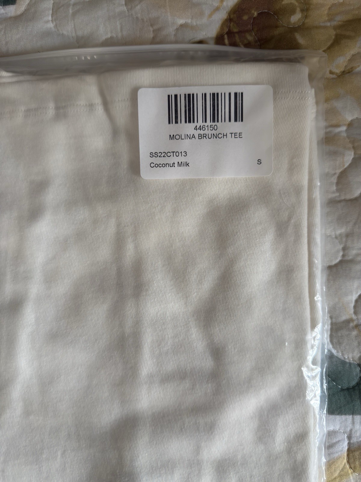 AIME LEON DORE ALD Molina Brunch Graphic Tee Shirt Coconut Milk Size Small gallery