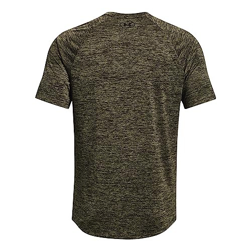 1326413 Under Armour Men's Tech 2.0 Short-Sleeve T-Shirt Marine OD Green/Black M gallery