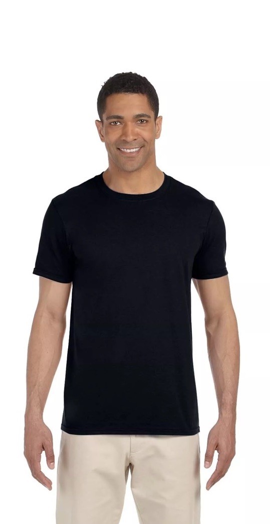 Unisex adult softstyle gildan G640 size Medium 100% cotton gallery