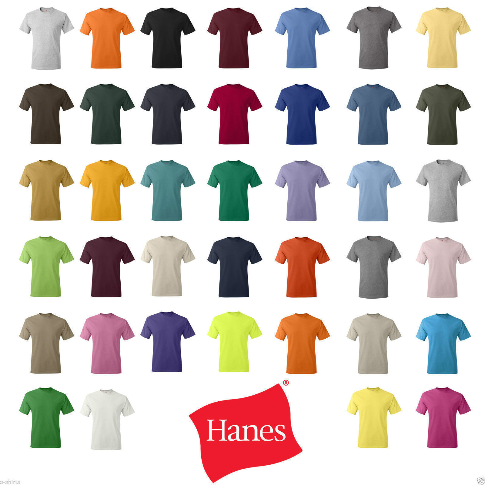 Hanes ComfortSoft Heavyweight T-Shirt - 5280 S M L XL 2XL 3XL 4XL FREE SHIPPING! gallery