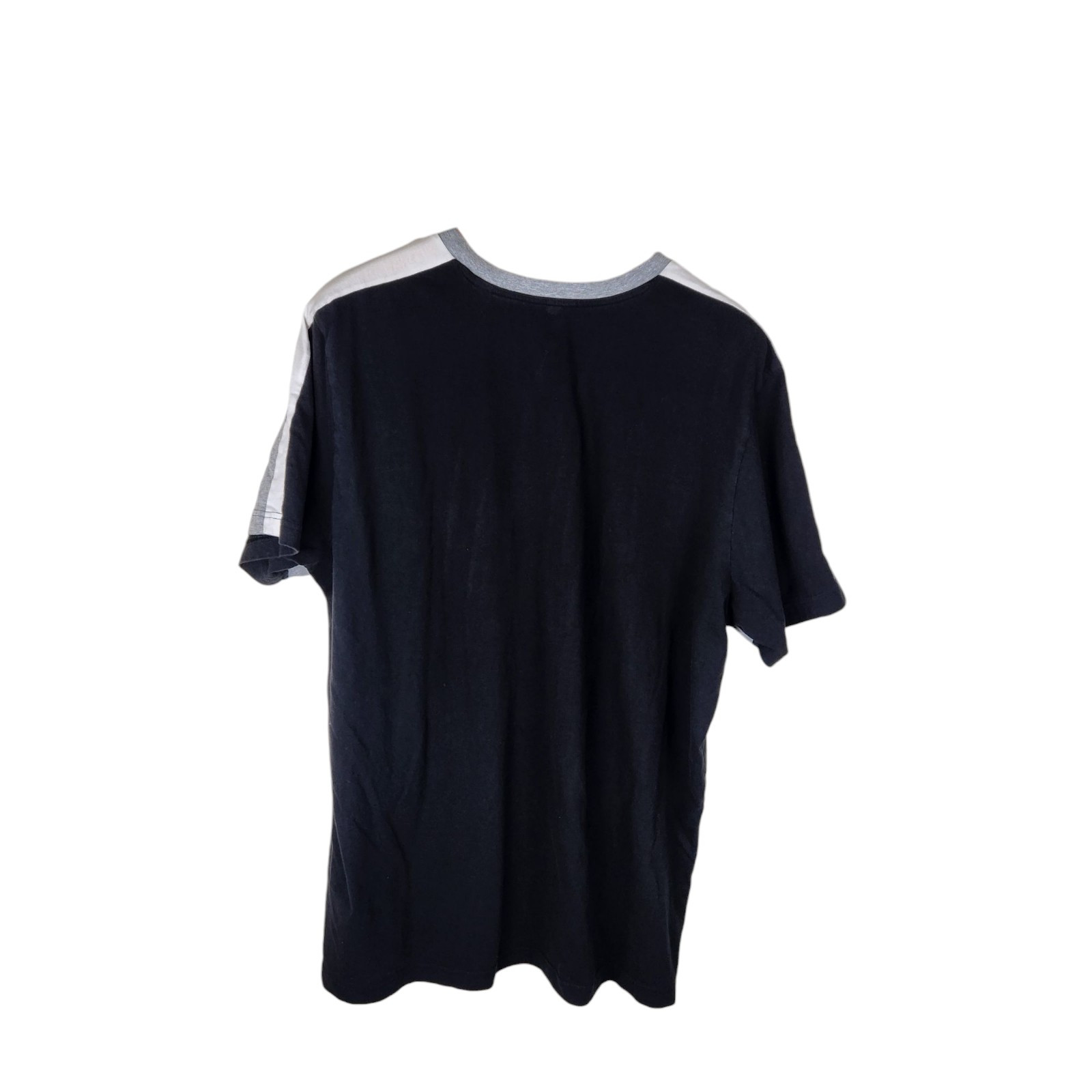 Adidas Two-Tone Black Gray T-Shirt Mens Size 2XL gallery