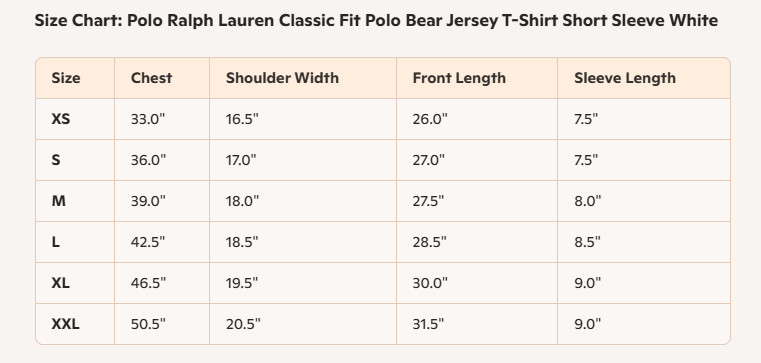 Polo Ralph Lauren Classic Fit Polo Bear Jersey T-Shirt Short Sleeve White gallery