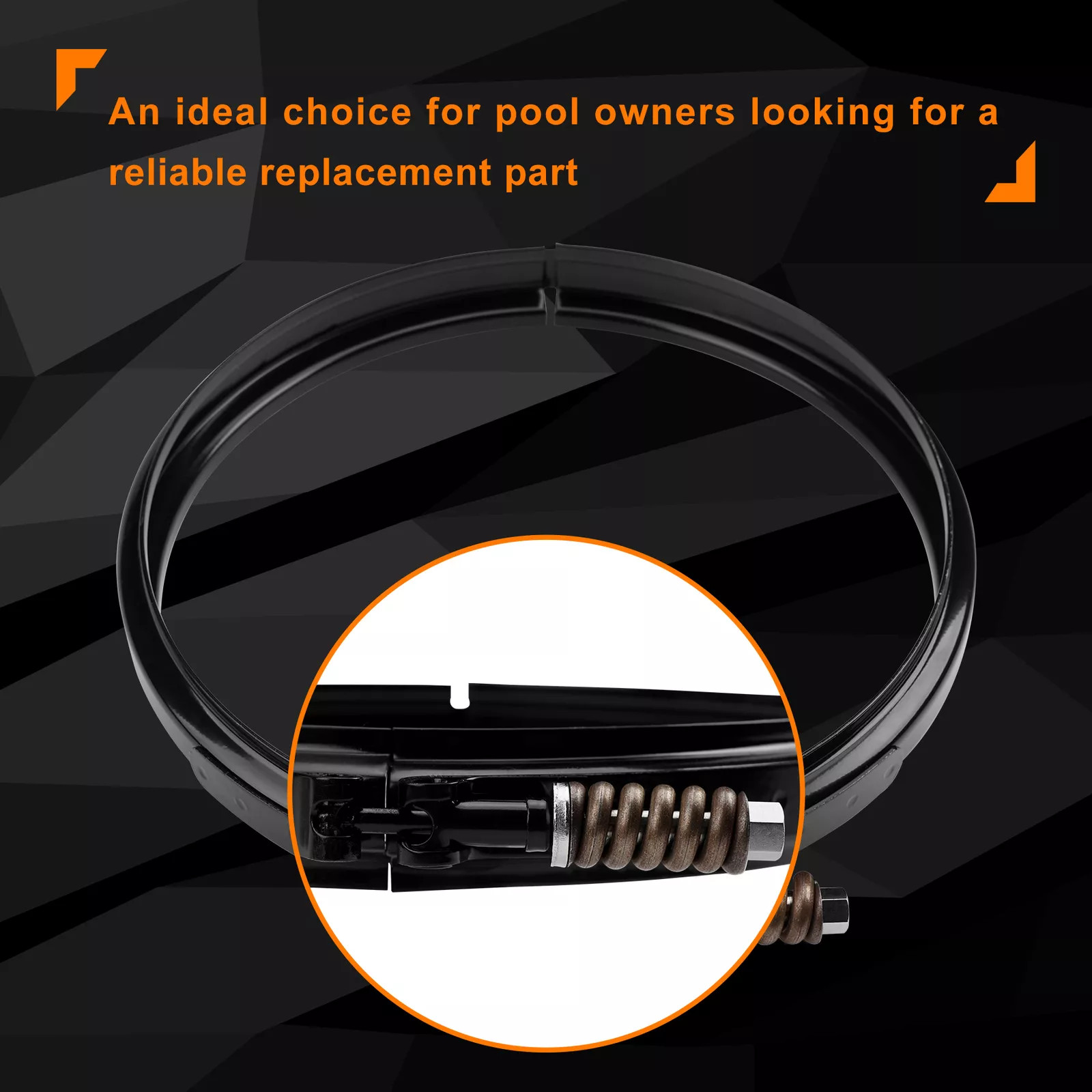 ECX5000C Pool Filter Tension Control Clamp Assembly w/ Spring for Hayward EC50A