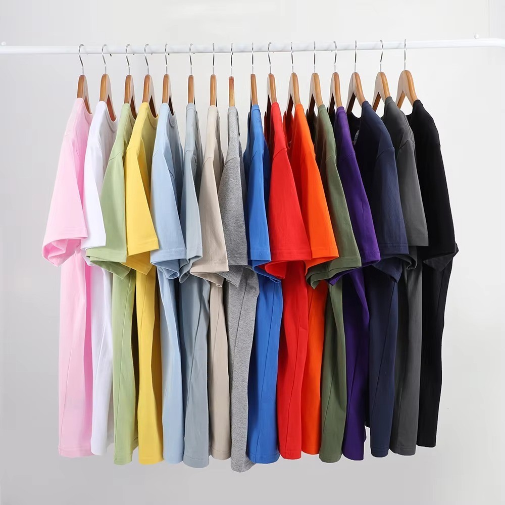 100% Cotton T Shirt Men Women Short Sleeve Casual Soft Breathable Summer Tee gallery