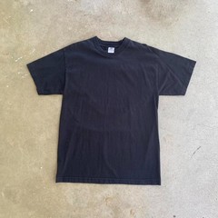 90s Virgin Records black red vintage graphic tee large
