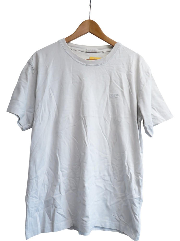 KITH – Classic Crew Neck T-Shirt – Light Grey – Soft Cotton Fabric – Size M