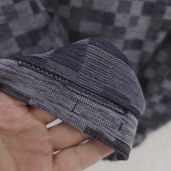 LULULEMON Metal Vent Tech Short Sleeve Tee Boss Purple Black Check Size LARGE