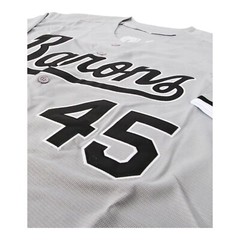Tocament Birmingham Barons Jordan #45 Baseball Jersey Gray Stitched 90s Medium