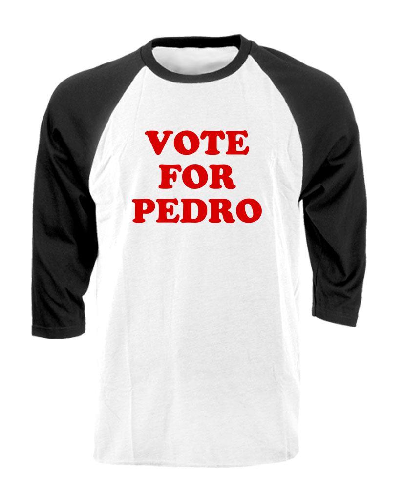 VOTE FOR PEDRO dynamite funny election - Retro Style Raglan T-Shirt gallery