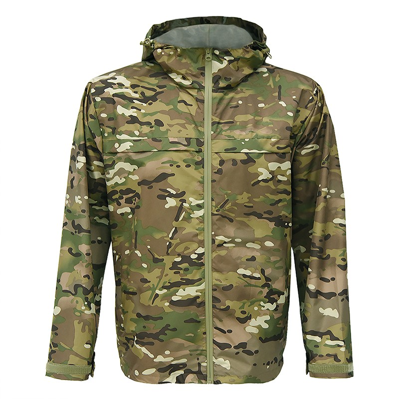 Outdoor Camouflage Windbreaker Thin Sunscreen Clothing Fishing Hiking. gallery