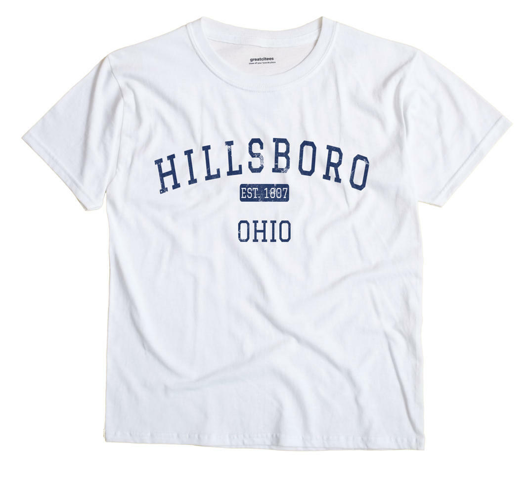 Hillsboro Ohio OH T-Shirt EST